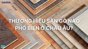 Thương hiệu sàn gỗ nào phổ biến ở Châu Âu?