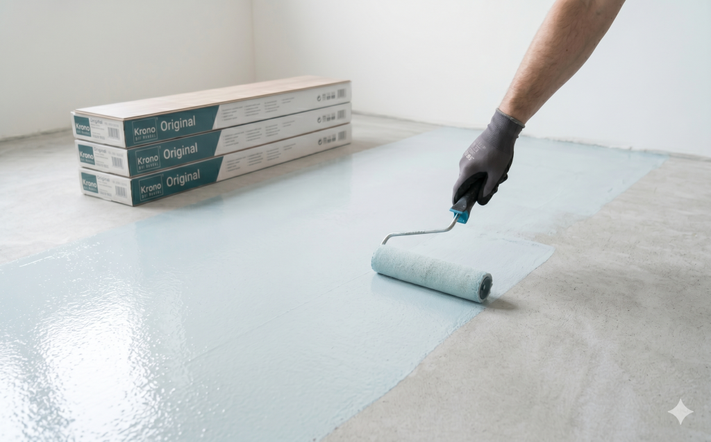 Thi Công Quét Lót Hơi Ẩm