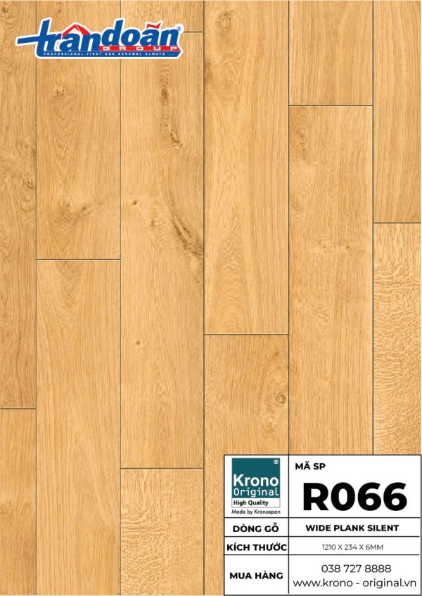 Sàn gỗ Krono Original Wide Plank Silent R066